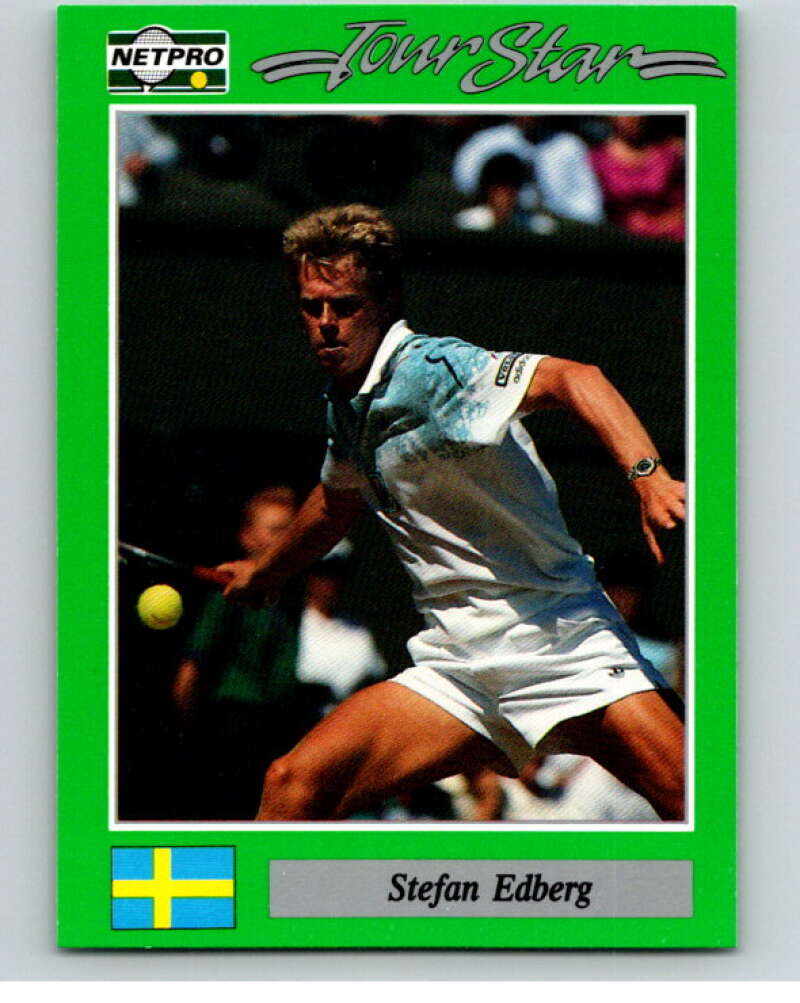 1991 NetPro Tour Stars Tennis #2 Stefan Edberg   V82053 Image 1
