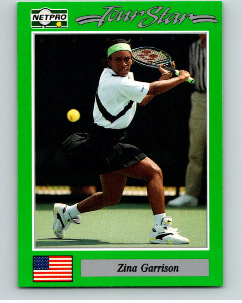 1991 NetPro Tour Stars Tennis #5 Zina Garrison   V82054 Image 1