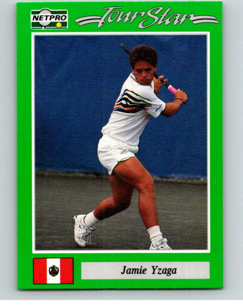 1991 NetPro Tour Stars Tennis #15 Jamie Yzaga  RC Rookie  V82062 Image 1