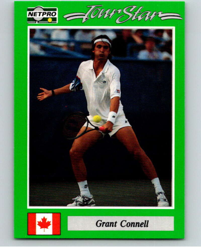 1991 NetPro Tour Stars Tennis #16 Grant Connell  RC Rookie  V82064 Image 1