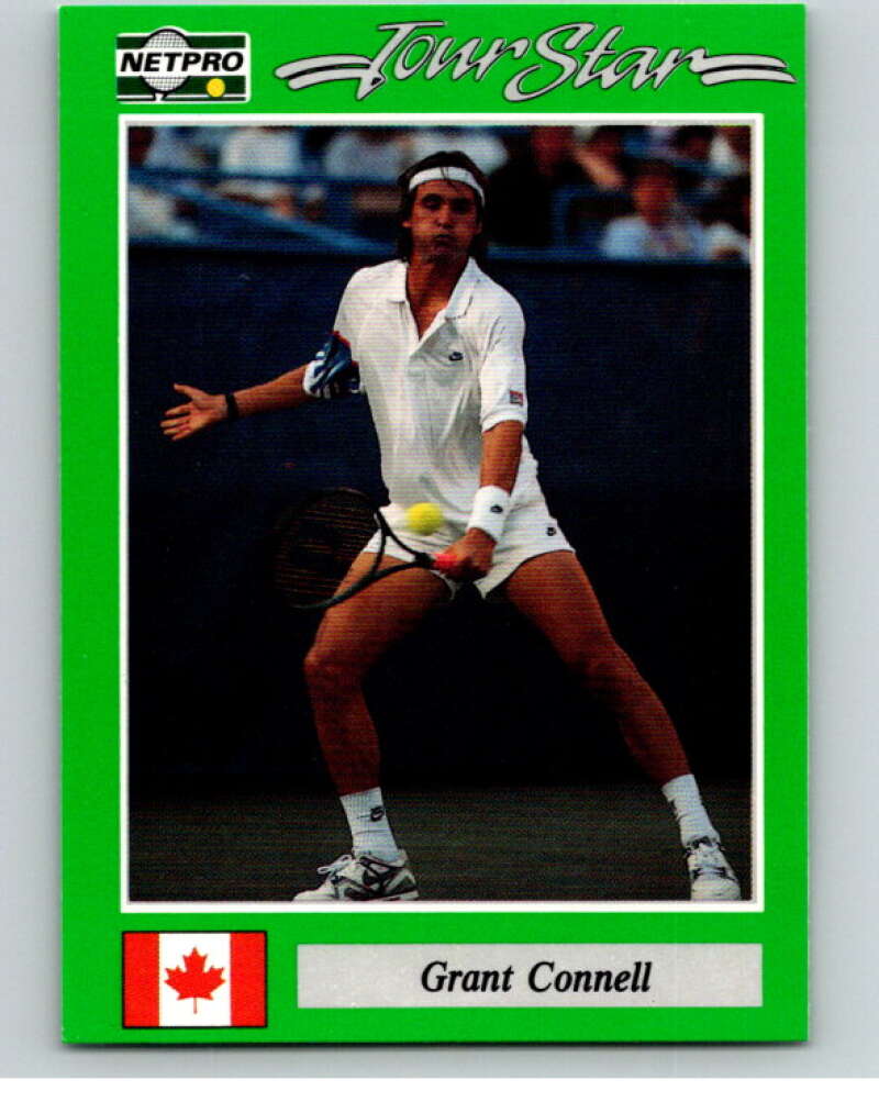 1991 NetPro Tour Stars Tennis #16 Grant Connell  RC Rookie  V82065 Image 1