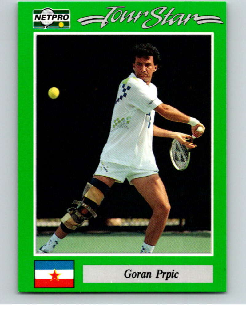 1991 NetPro Tour Stars Tennis #23 Goran Prpic   V82068 Image 1