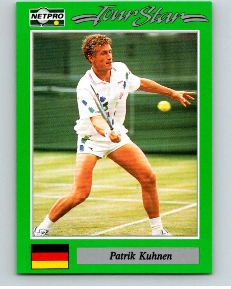 1991 NetPro Tour Stars Tennis #32 Patrik Kuhnen  RC Rookie  V82073 Image 1