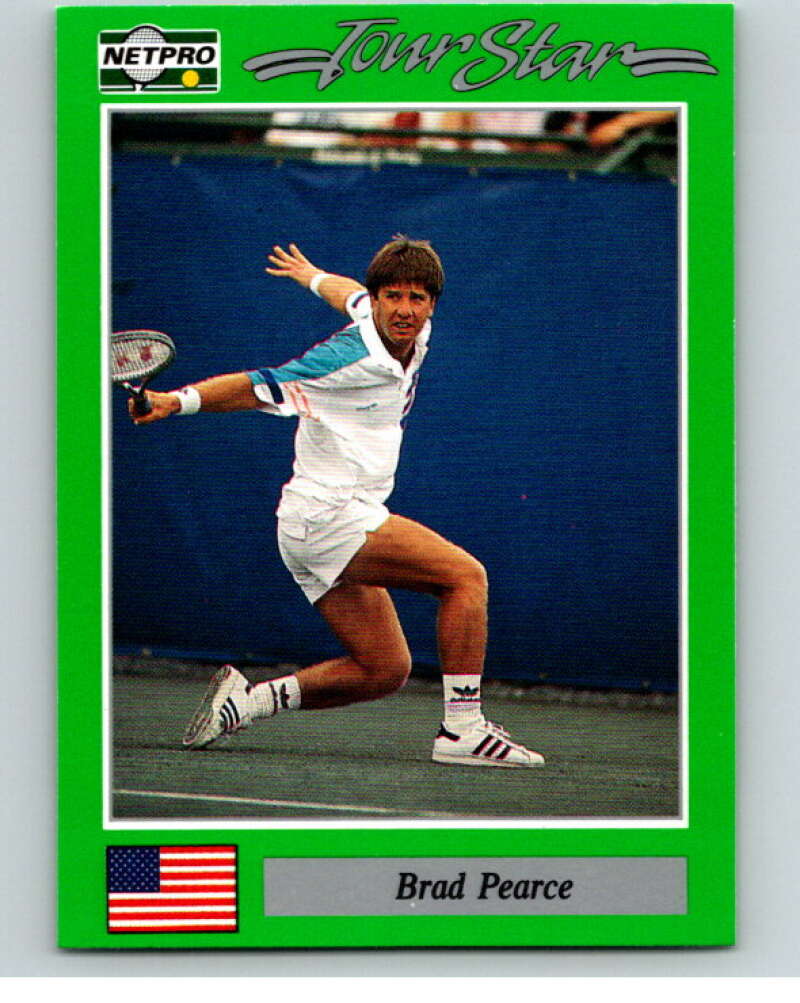1991 NetPro Tour Stars Tennis #34 Brad Pearce   V82074 Image 1