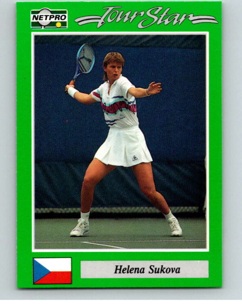 1991 NetPro Tour Stars Tennis #55 Helena Sukova   V82083 Image 1