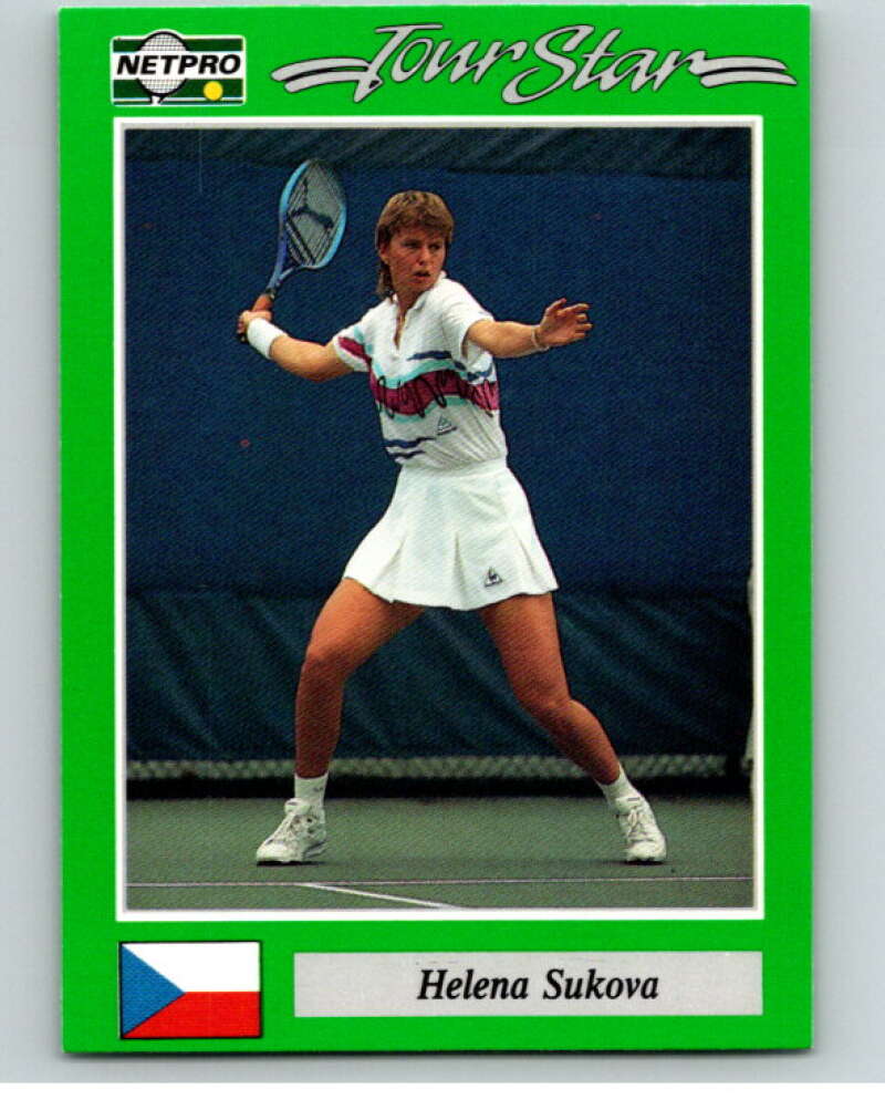 1991 NetPro Tour Stars Tennis #55 Helena Sukova   V82084 Image 1