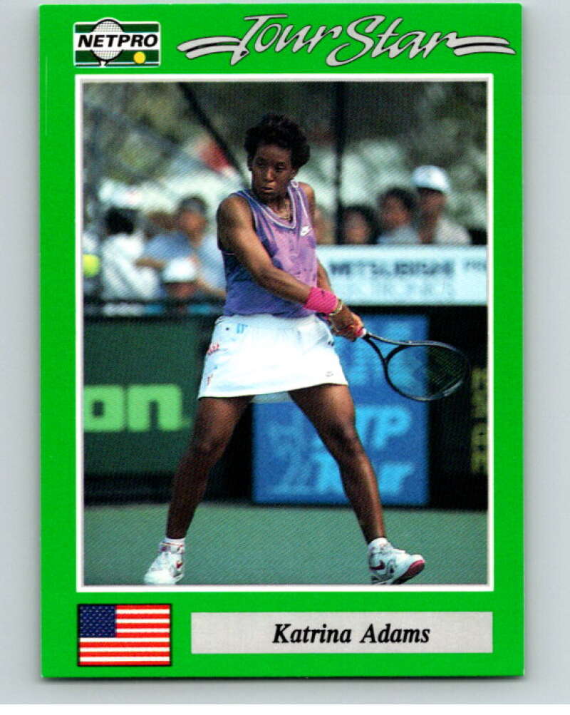 1991 NetPro Tour Stars Tennis #62 Katrina Adams   V82089 Image 1