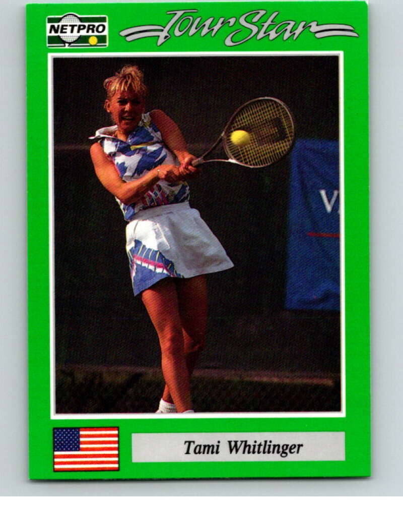 1991 NetPro Tour Stars Tennis #77 Tami Whitlinger   V82101 Image 1