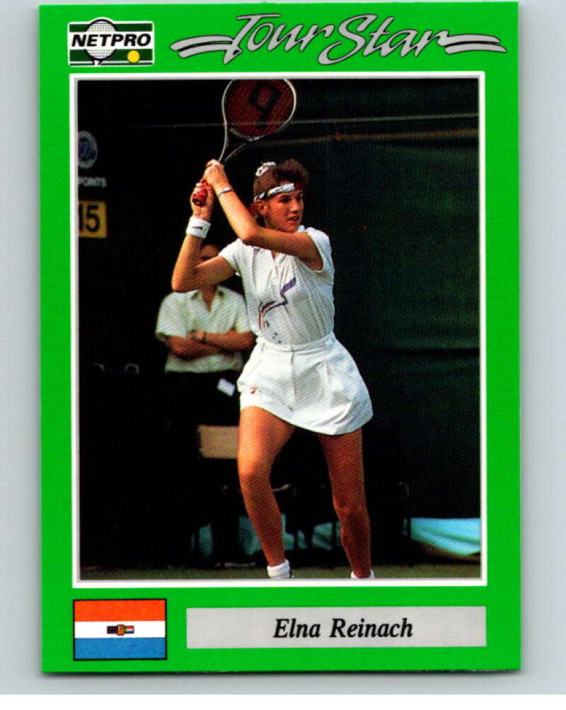 1991 NetPro Tour Stars Tennis #84 Elna Reinach   V82107 Image 1