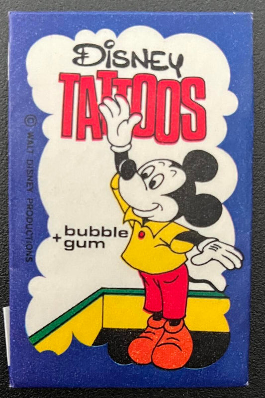 1967 Dandy Disney Tattoos Sealed Wax Pack - Mickey Mouse - V82432 Image 1