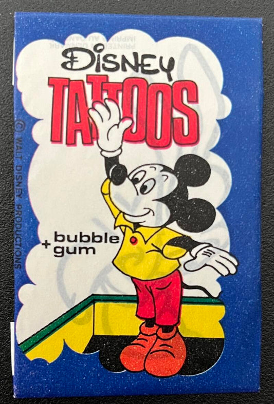 1967 Dandy Disney Tattoos Sealed Wax Pack - Mickey Mouse - V82435 Image 1