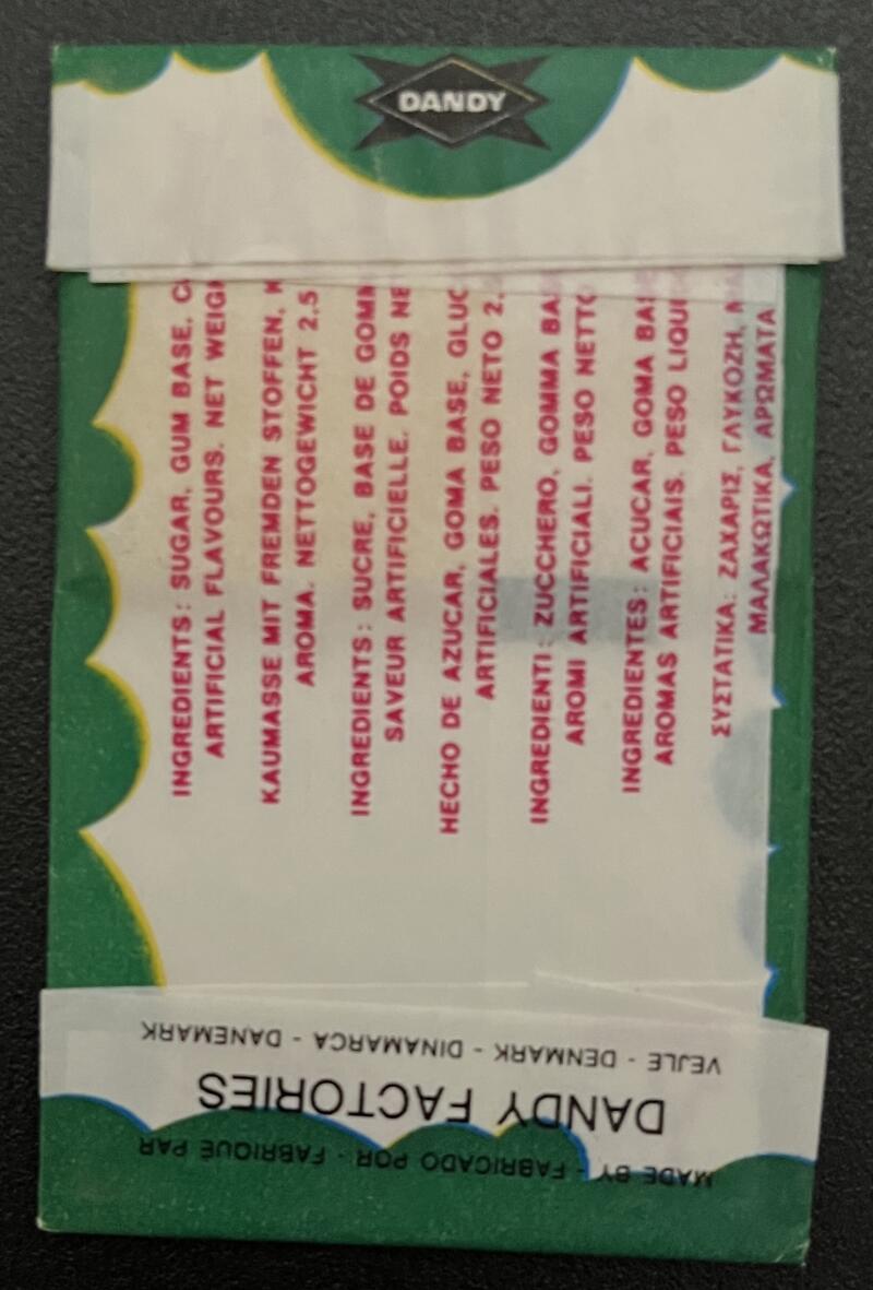 1967 Dandy Disney Tattoos Sealed Wax Pack - Scrooge McDuck - V82451 Image 2