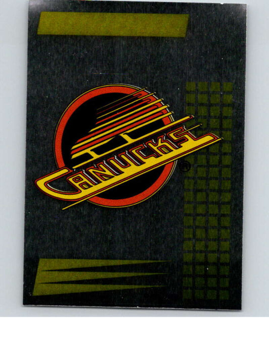 1992-93 Panini Stickers Hockey  #26 Canucks Logo   V82496 Image 1