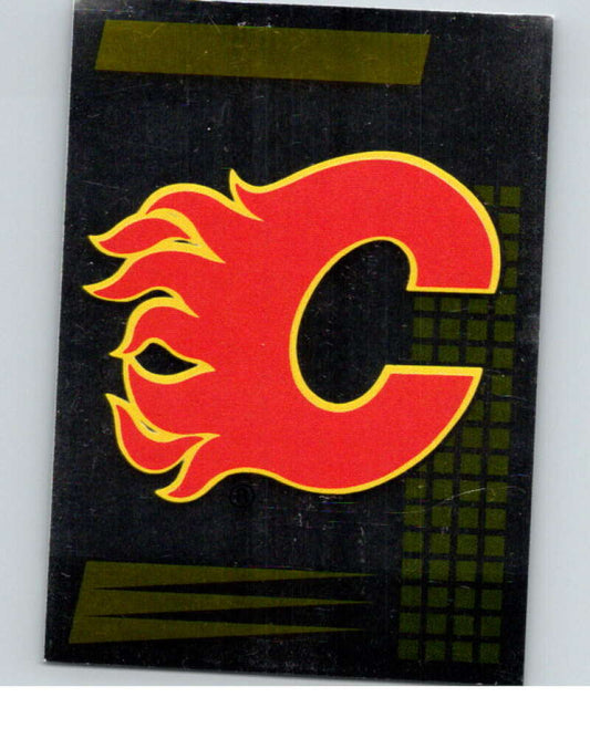 1992-93 Panini Stickers Hockey  #38 Flames Logo   V82535 Image 1