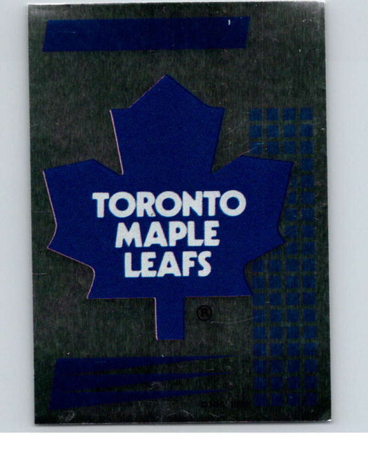 1992-93 Panini Stickers Hockey  #74 Maple Leafs Logo   V82606 Image 1