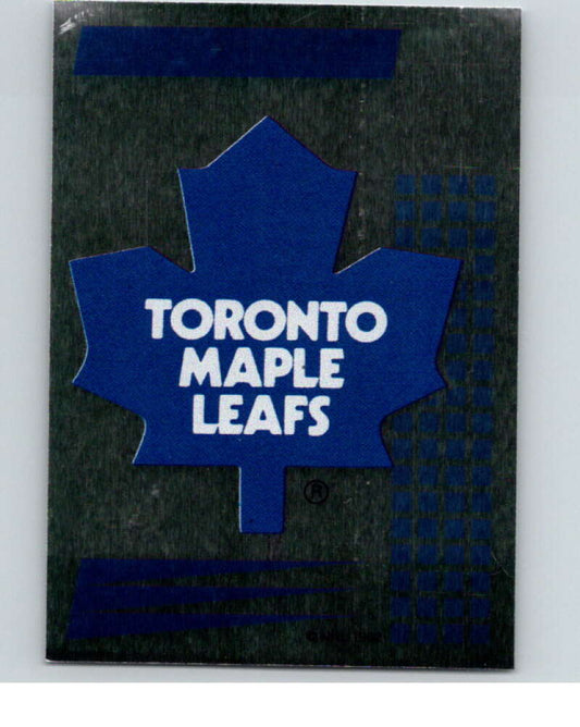 1992-93 Panini Stickers Hockey  #74 Maple Leafs Logo   V82607 Image 1