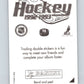 1992-93 Panini Stickers Hockey  #98 Oilers Logo   V82647 Image 2