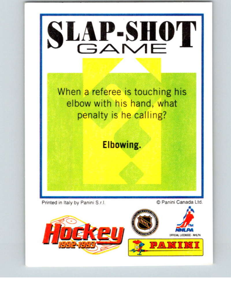 1992-93 Panini Stickers Hockey  #102 Craig Simpson  Edmonton Oilers  V82653 Image 2