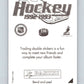 1992-93 Panini Stickers Hockey  #230 Rangers Logo   V82951 Image 2