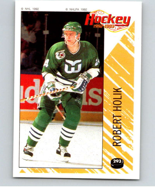 1992-93 Panini Stickers Hockey  #293 Robert Holik   V83063 Image 1