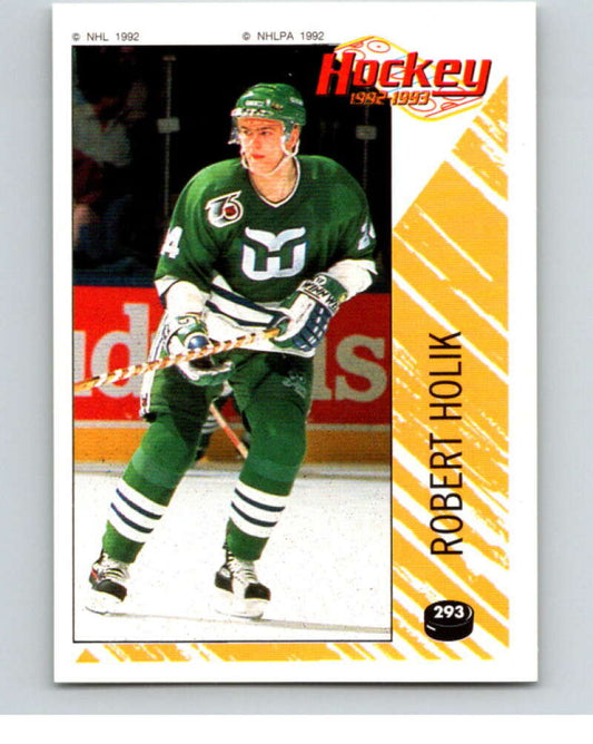 1992-93 Panini Stickers Hockey  #293 Robert Holik   V83064 Image 1