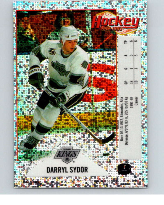 1992-93 Panini Stickers Hockey  #F Darryl Sydor  Los Angeles Kings  V83083 Image 1