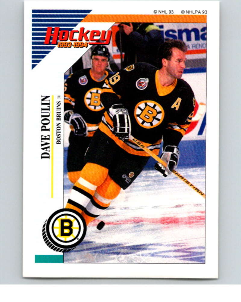 1993-94 Panini Stickers Hockey  #4 Dave Poulin   V83129 Image 1