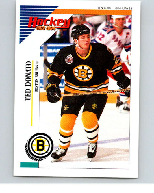 1993-94 Panini Stickers Hockey  #8 Ted Donato  Boston Bruins  V83156 Image 1