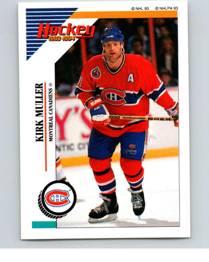 1993-94 Panini Stickers Hockey  #14 Kirk Muller  Montreal Canadiens  V83186 Image 1