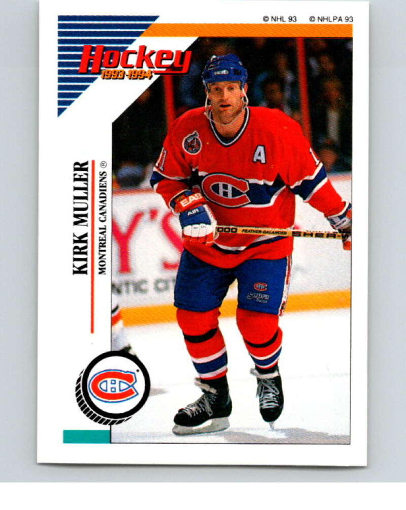 1993-94 Panini Stickers Hockey  #14 Kirk Muller  Montreal Canadiens  V83188 Image 1