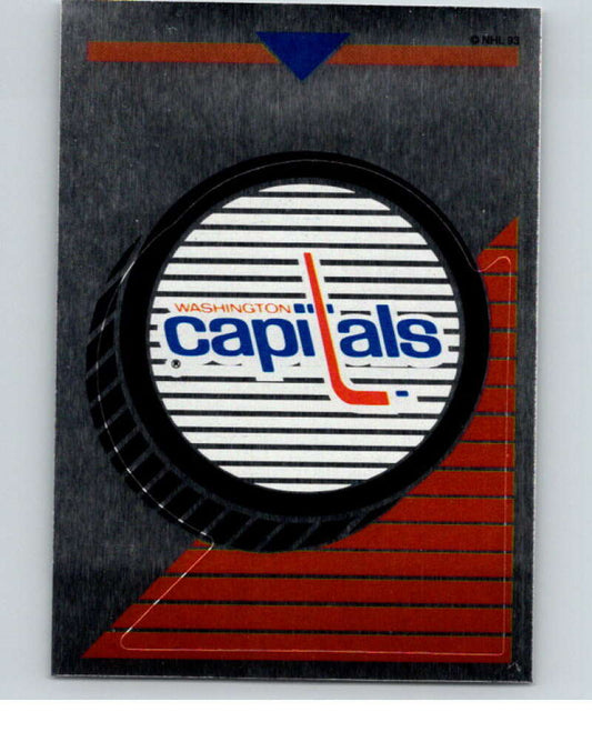 1993-94 Panini Stickers Hockey  #23 Capitals Logo   V83225 Image 1