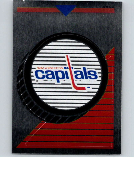 1993-94 Panini Stickers Hockey  #23 Capitals Logo   V83226 Image 1