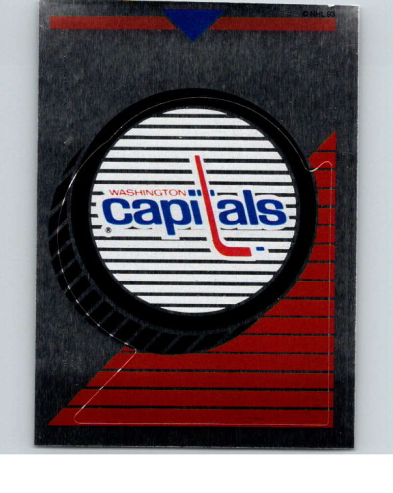 1993-94 Panini Stickers Hockey  #23 Capitals Logo   V83227 Image 1