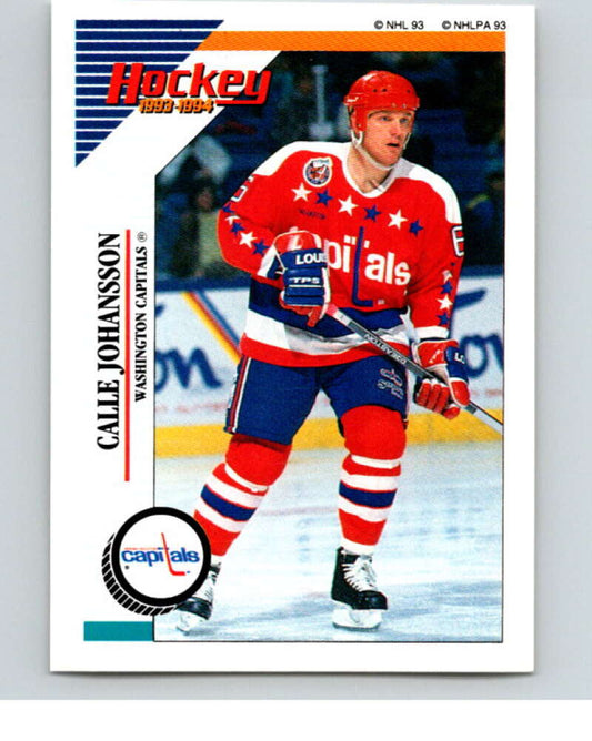 1993-94 Panini Stickers Hockey  #31 Calle Johansson  Washington Capitals  V83241 Image 1