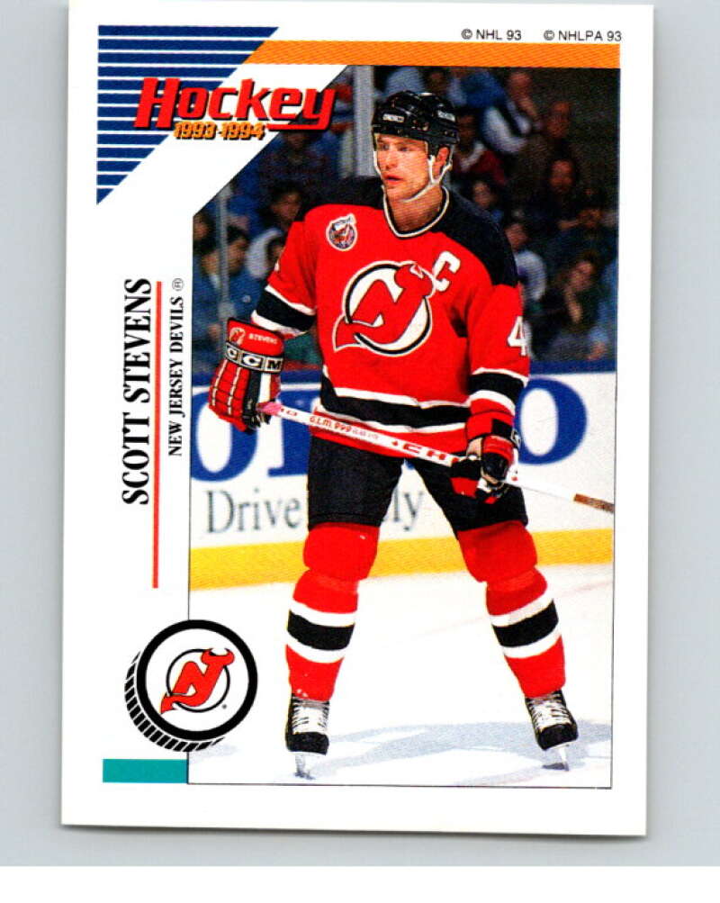 1993-94 Panini Stickers Hockey  #43 Scott Stevens  New Jersey Devils  V83267 Image 1