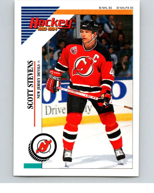 1993-94 Panini Stickers Hockey  #43 Scott Stevens  New Jersey Devils  V83268 Image 1