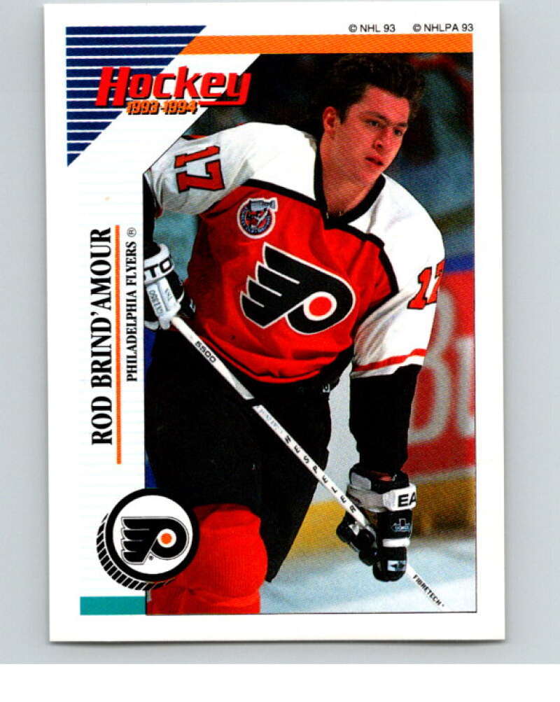 1993-94 Panini Stickers Hockey  #47 Rod Brind'Amour  Philadelphia Flyers  V83280 Image 1