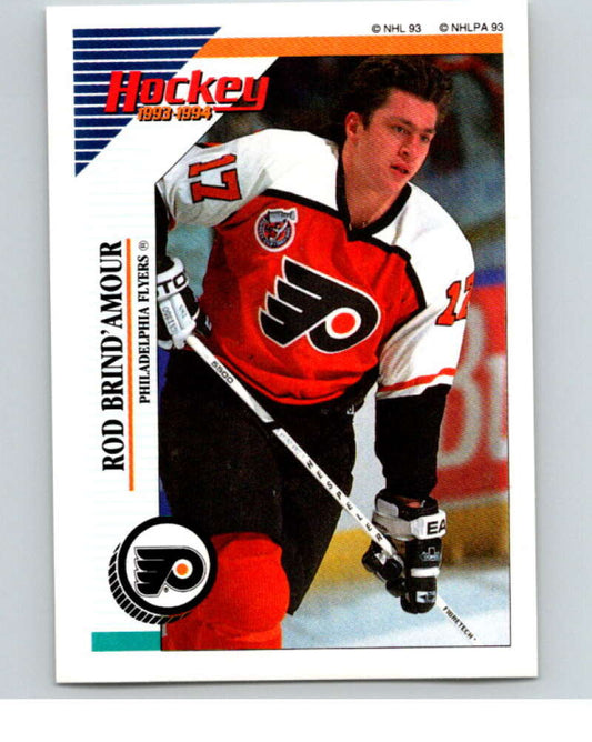 1993-94 Panini Stickers Hockey  #47 Rod Brind'Amour  Philadelphia Flyers  V83282 Image 1