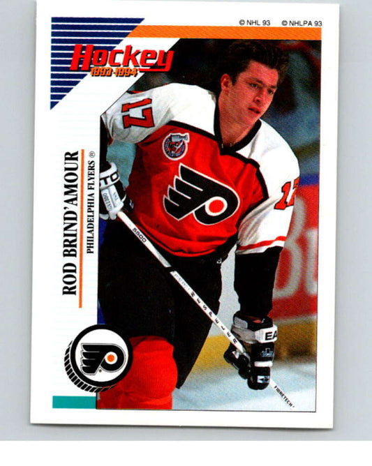 1993-94 Panini Stickers Hockey  #47 Rod Brind'Amour  Philadelphia Flyers  V83283 Image 1