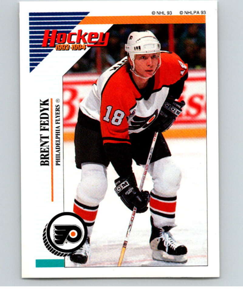 1993-94 Panini Stickers Hockey  #48 Brent Fedyk  Philadelphia Flyers  V83285 Image 1