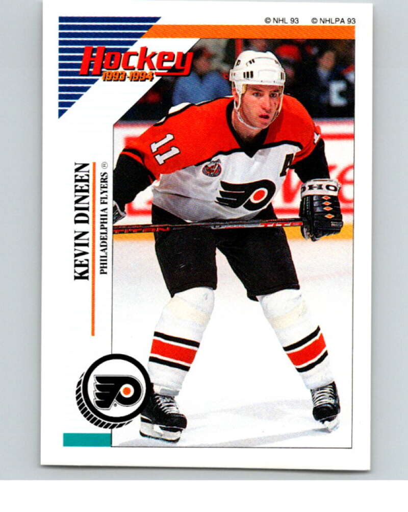 1993-94 Panini Stickers Hockey  #49 Kevin Dineen  Philadelphia Flyers  V83292 Image 1