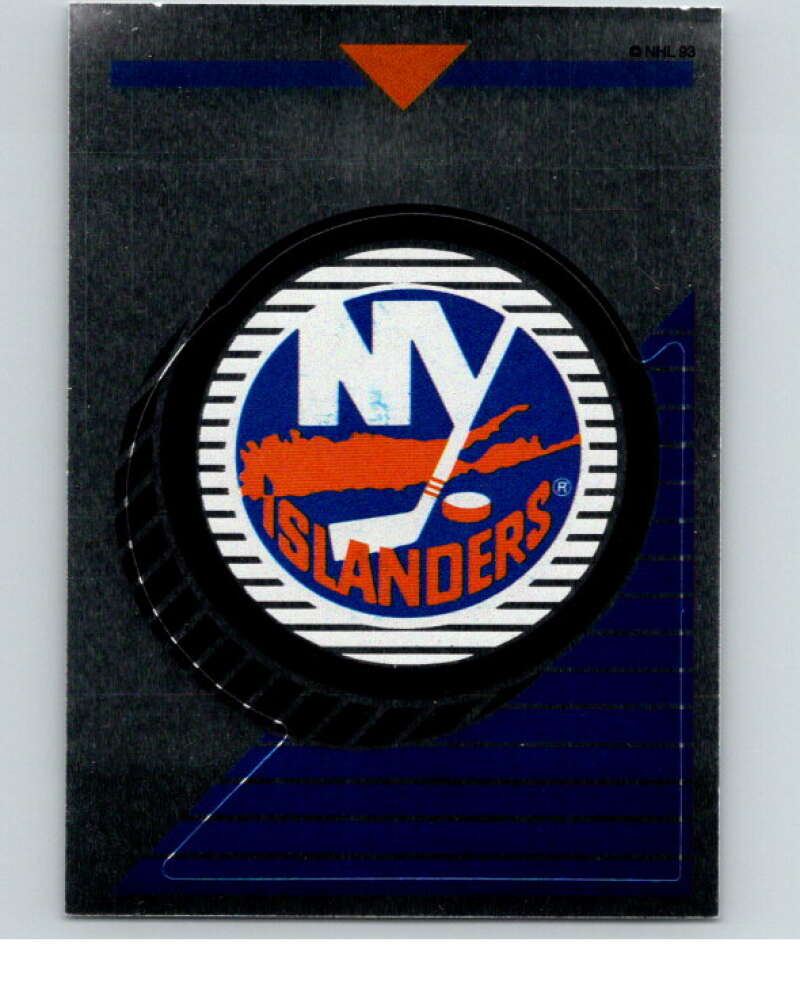 1993-94 Panini Stickers Hockey  #56 Islanders Logo   V83310 Image 1