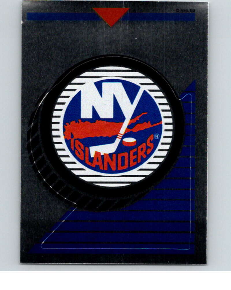 1993-94 Panini Stickers Hockey  #56 Islanders Logo   V83311 Image 1