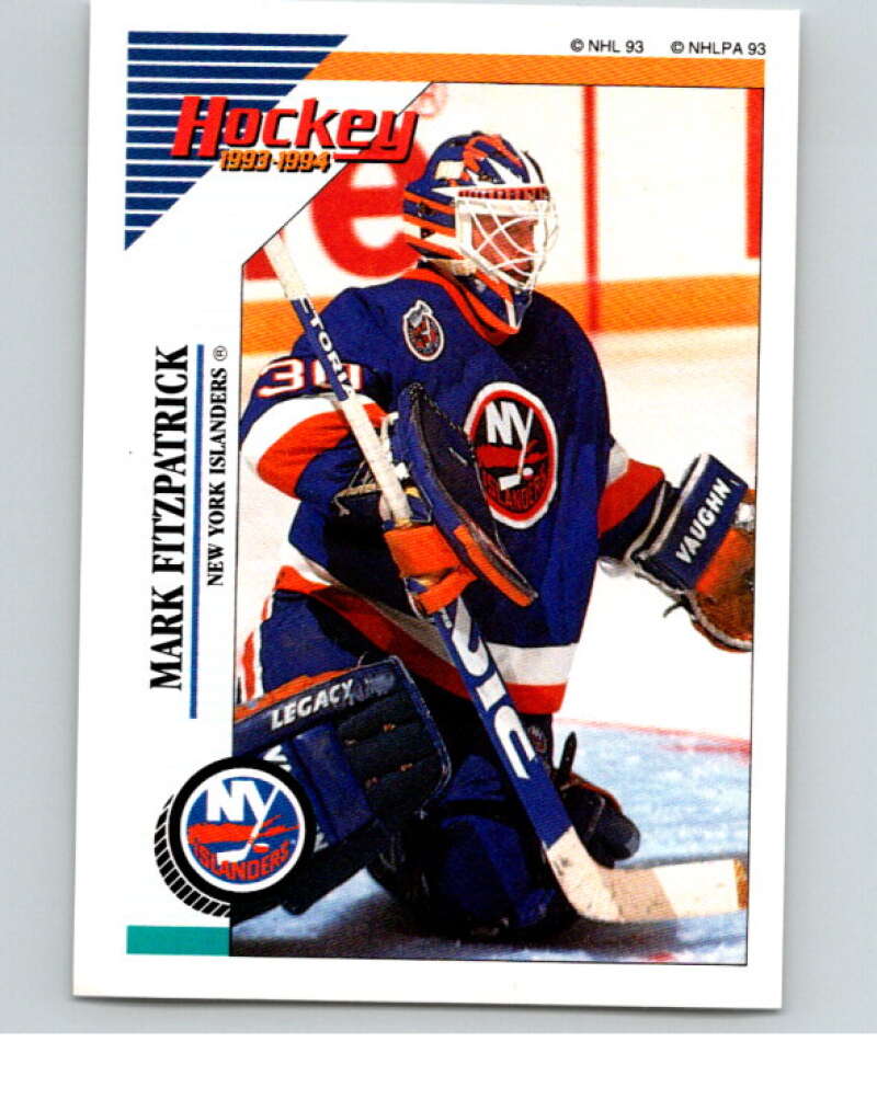 1993-94 Panini Stickers Hockey  #66 Mark Fitzpatrick  Florida Panthers  V83337 Image 1