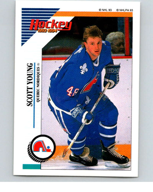 1993-94 Panini Stickers Hockey  #73 Scott Young  Quebec Nordiques  V83369 Image 1