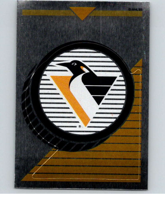 1993-94 Panini Stickers Hockey  #78 Penguins Logo   V83389 Image 1