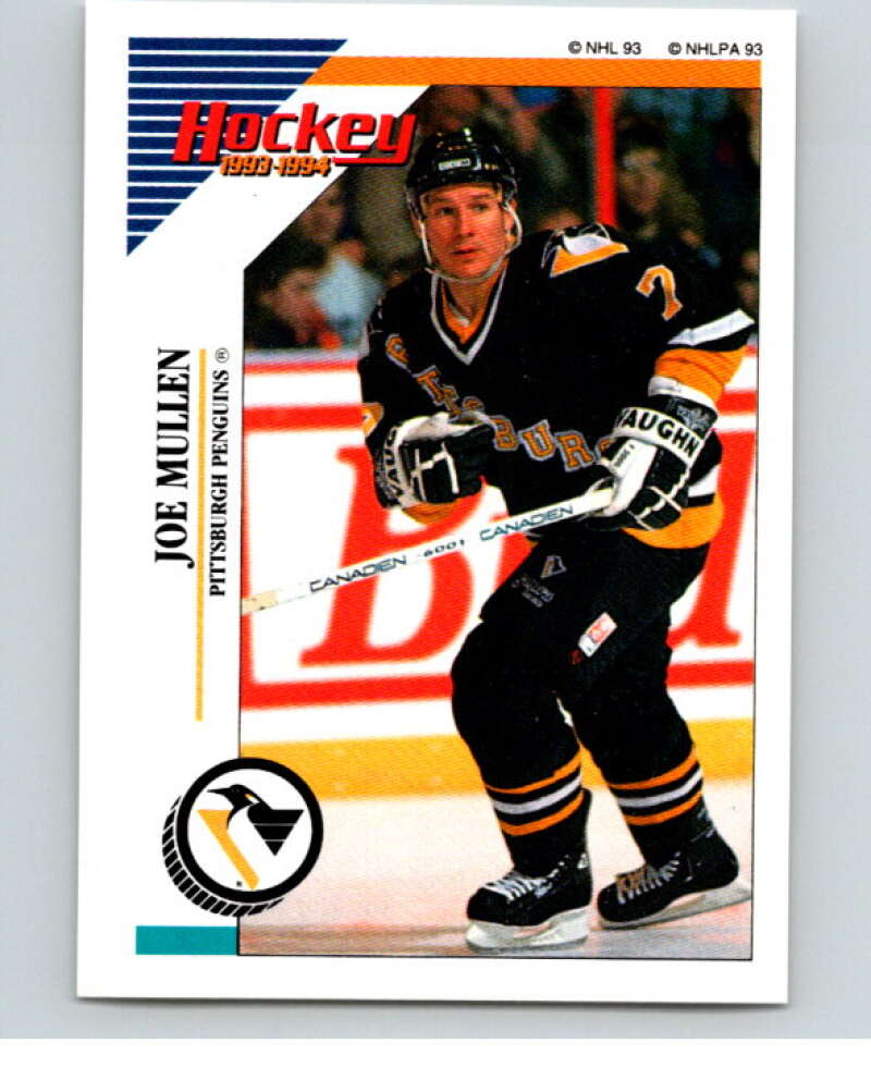 1993-94 Panini Stickers Hockey  #83 Joe Mullen  Pittsburgh Penguins  V83405 Image 1