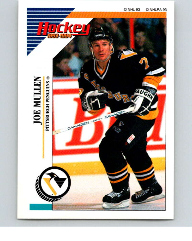 1993-94 Panini Stickers Hockey  #83 Joe Mullen  Pittsburgh Penguins  V83408 Image 1