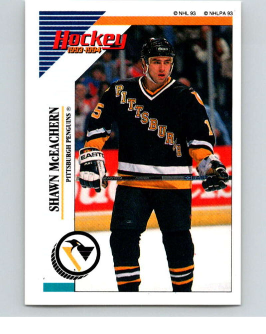 1993-94 Panini Stickers Hockey  #84 Shawn McEachern   V83411 Image 1