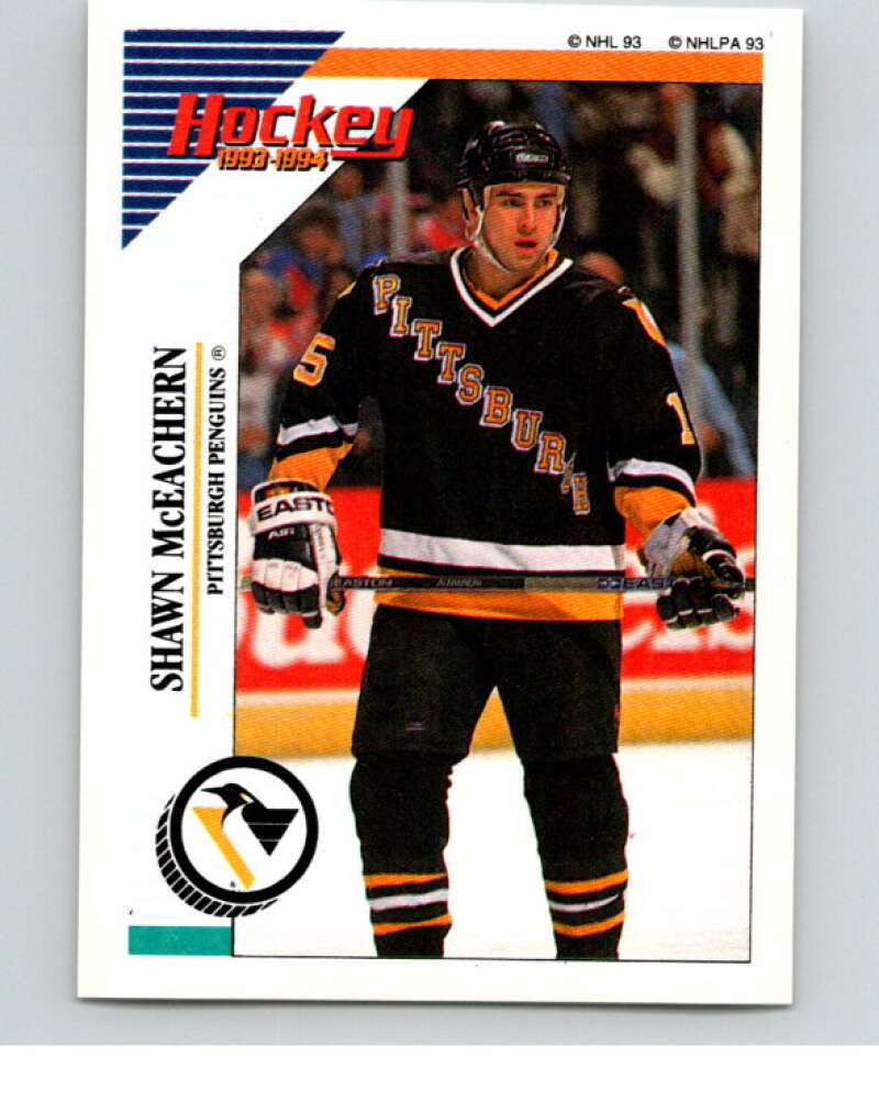 1993-94 Panini Stickers Hockey  #84 Shawn McEachern   V83412 Image 1